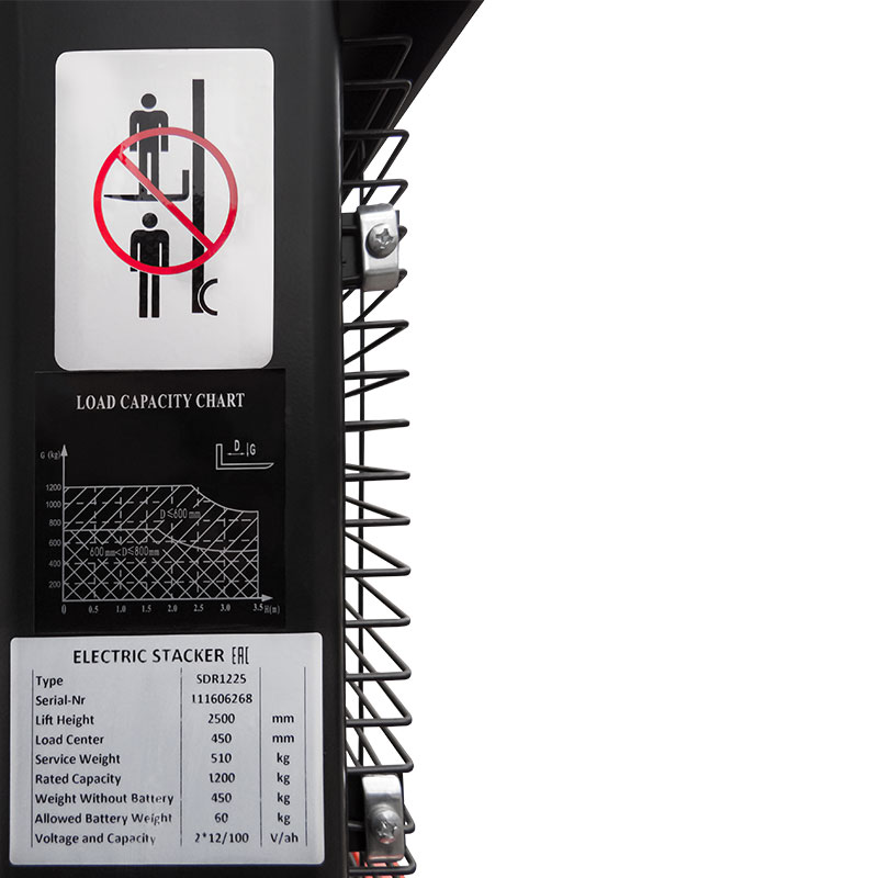 Самоходный штабелер PROLIFT SDR 1225